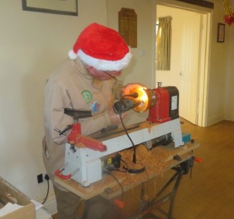 Keith down to the sanding process